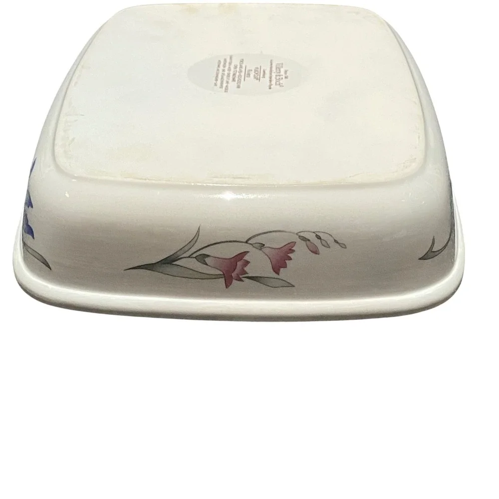 Villeroy & Boch Vilbofour Riviera Rectangular Baking Dish Floral Porcelain 11 in